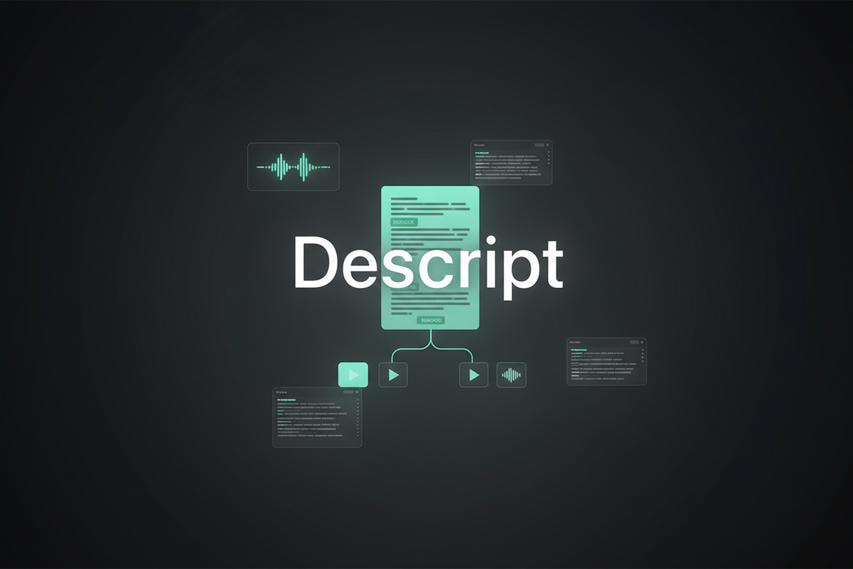 Descript – AI Video & Podcast Editor