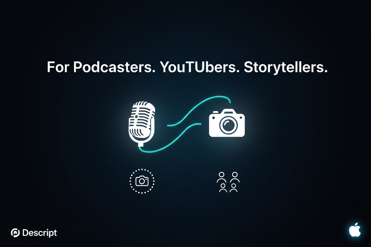 Descript – For Podcasters & YouTubers