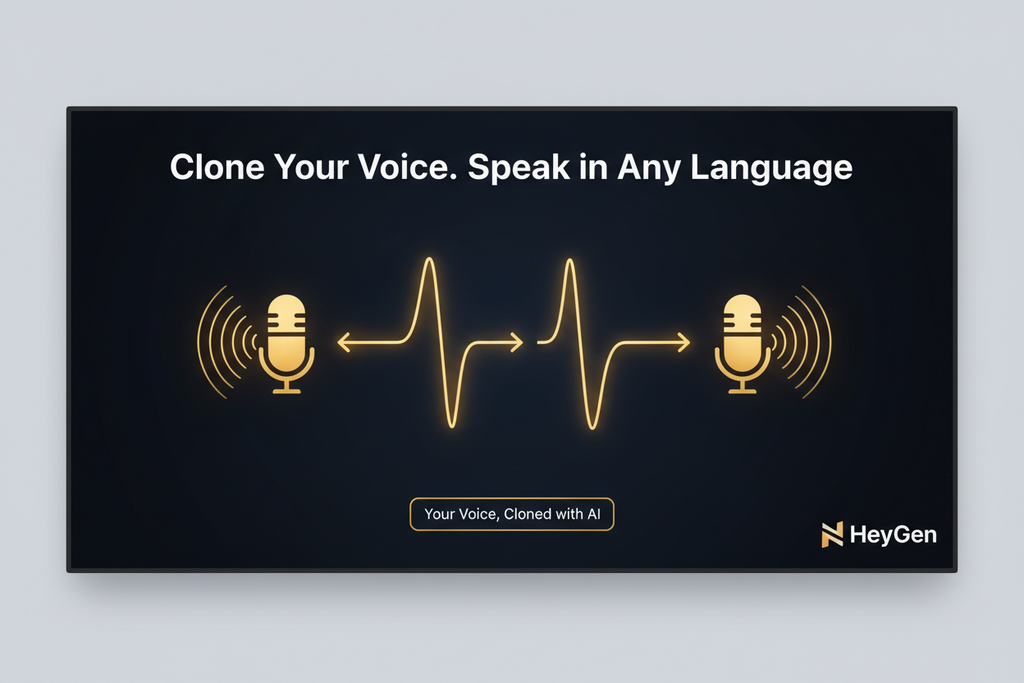 HeyGen – Voice Cloning