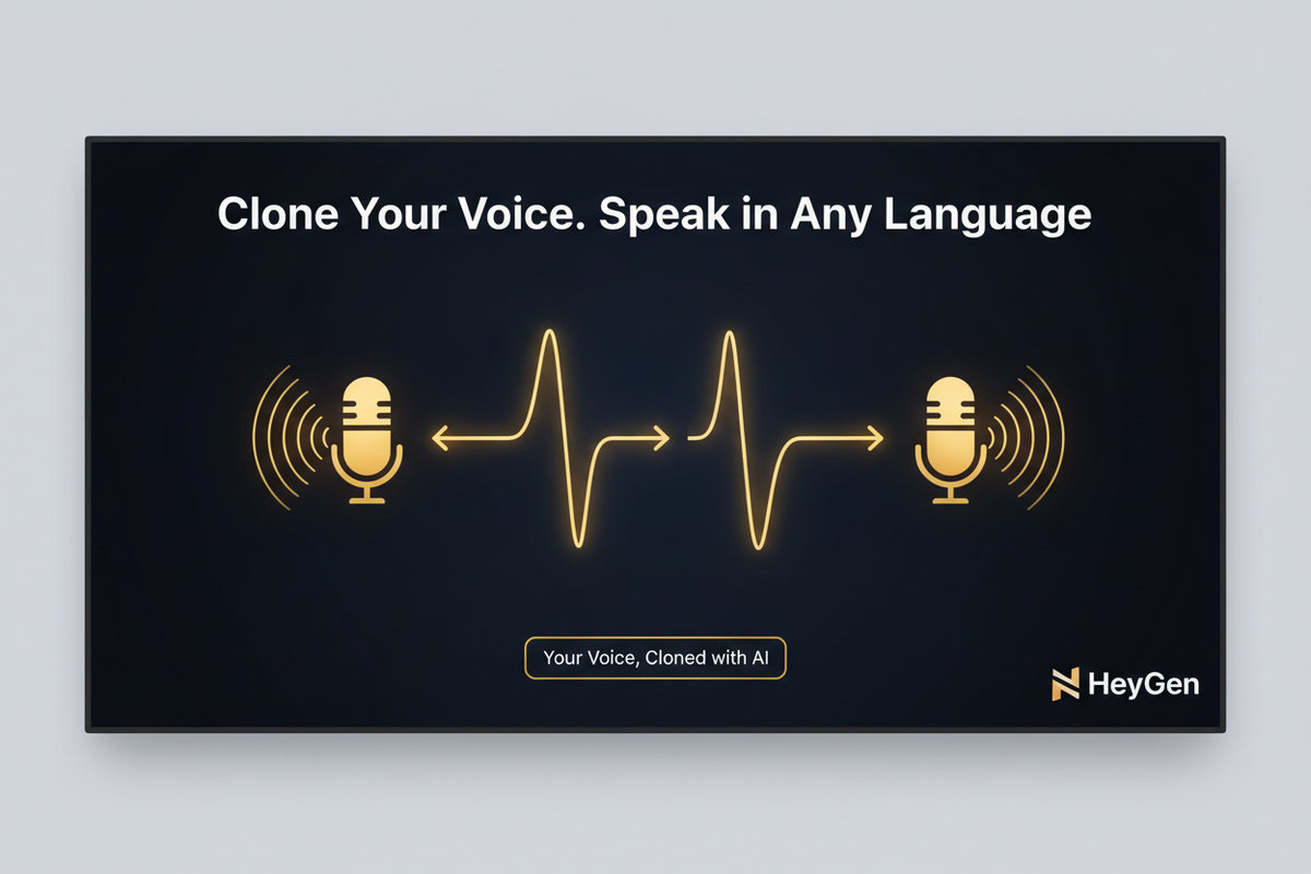 HeyGen – Voice Cloning