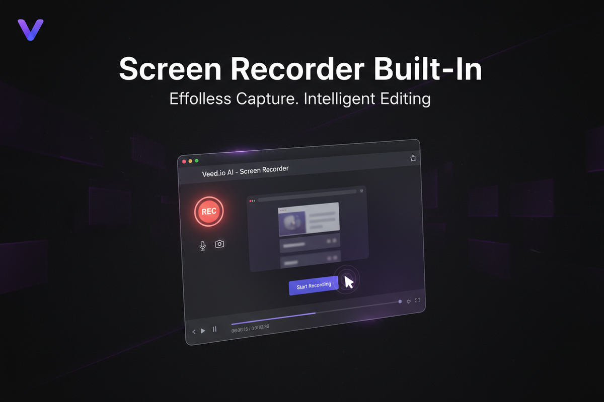 Veed.io AI – Screen Recorder
