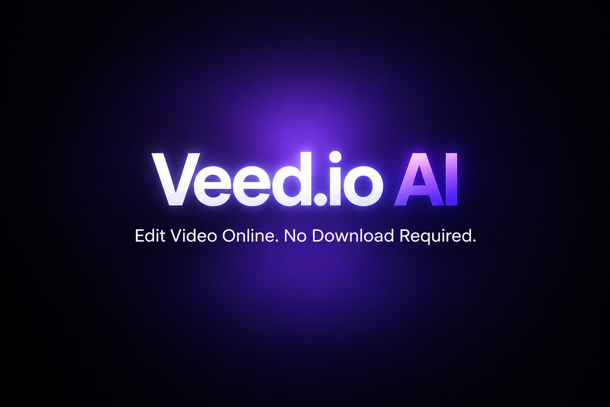 Veed.io AI – Hero: Edit Video Online