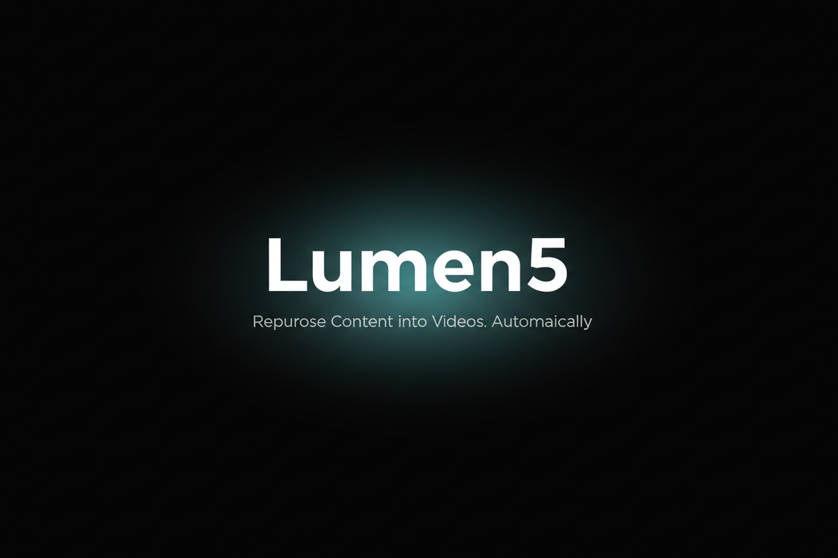 Lumen5 – Hero