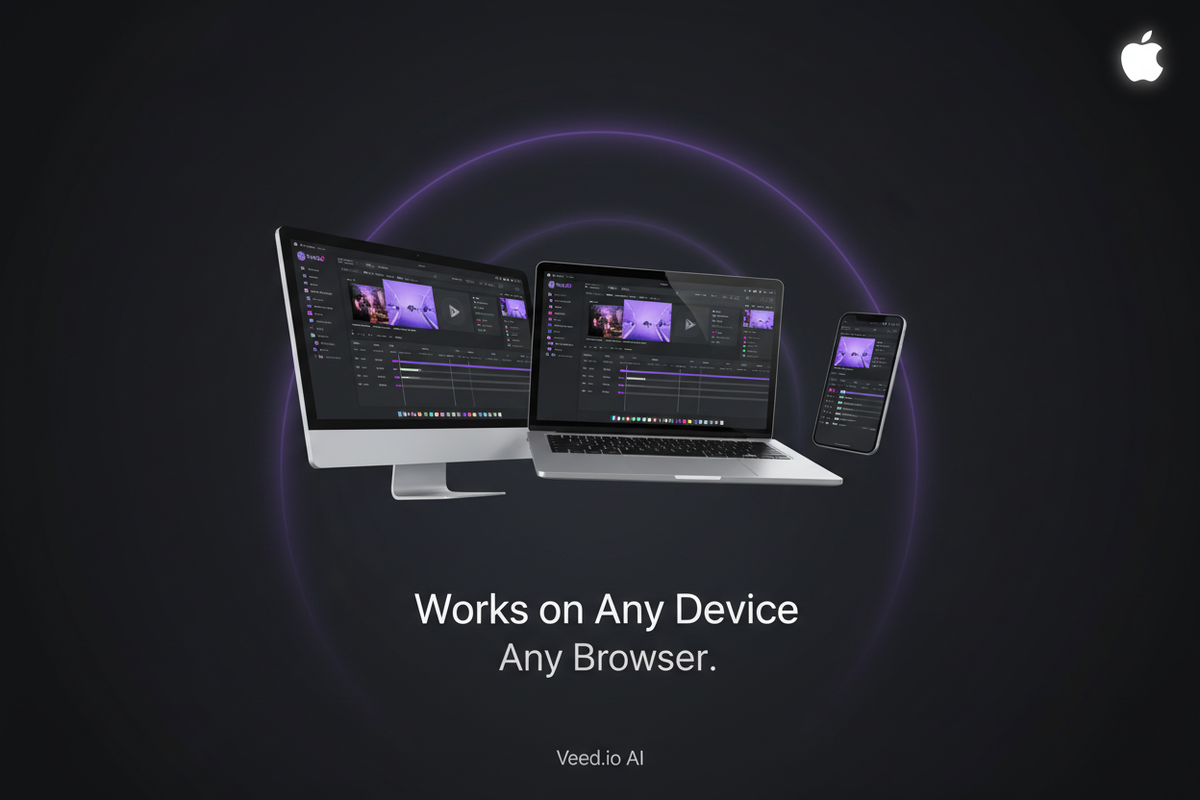 Veed.io AI – Works on Any Device